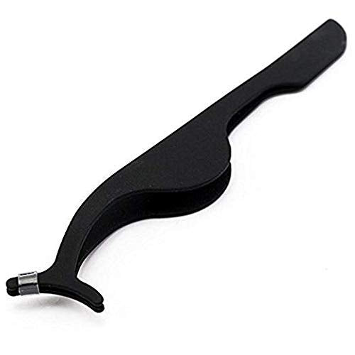 [Australia] - EIAKE False Eyelashes Applicator Tool Eyelash Extension Tweezers Remover Clip Tweezers Nipper (Black) Black 