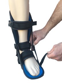 [Australia] - Alpha Medical Plantar Fascitis Night Splint Heel & Foot Pain; P.F. Brace L4398 (Medium {Men's shoe size 7.5 - 10 / Women's shoe size 8-10.5}) Medium 