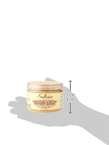 [Australia] - Shea Moisture amaican Black Castor Oil Strengthen Grow and Restore Treatment Masque, 12oz 