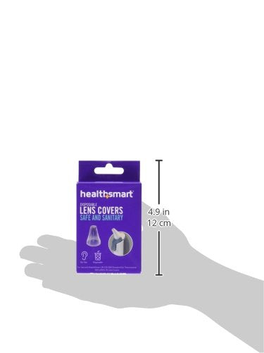 [Australia] - HealthSmart Disposable Lens Covers, Filters for the Standard Digital Ear Thermometer (18-220-000), 45 per Box 45 Count (Pack of 1) 