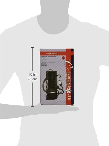 [Australia] - Dixie EMS Blood Pressure and Sprague Stethoscope Kit - Burgundy 