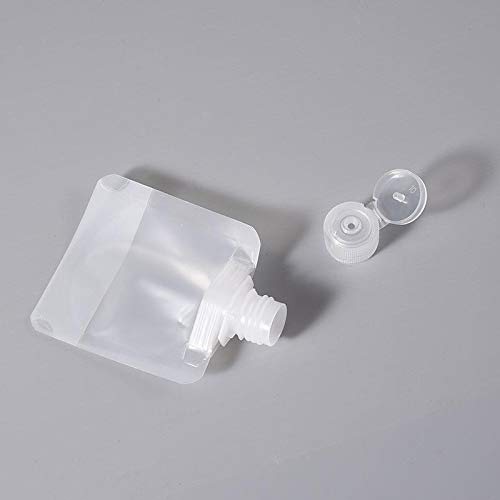 [Australia] - TACKMETER Travel Liquid Bag,Makeup Bag Travel foldable soft bag, Portable Disposable Transparent Bottling for Facial Cleanser, Shampoo, Shower Gel Sample (30ML) 30ML 