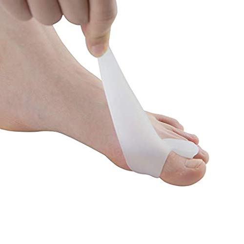 [Australia] - Pedimend Silicone Gel Toe Separators - Bunion Protector Cushion (3PAIR) - for Bunion Pain Relief - Big Toe Straighteners - Hallax Valgus Corrector - Unisex - Foot Care 