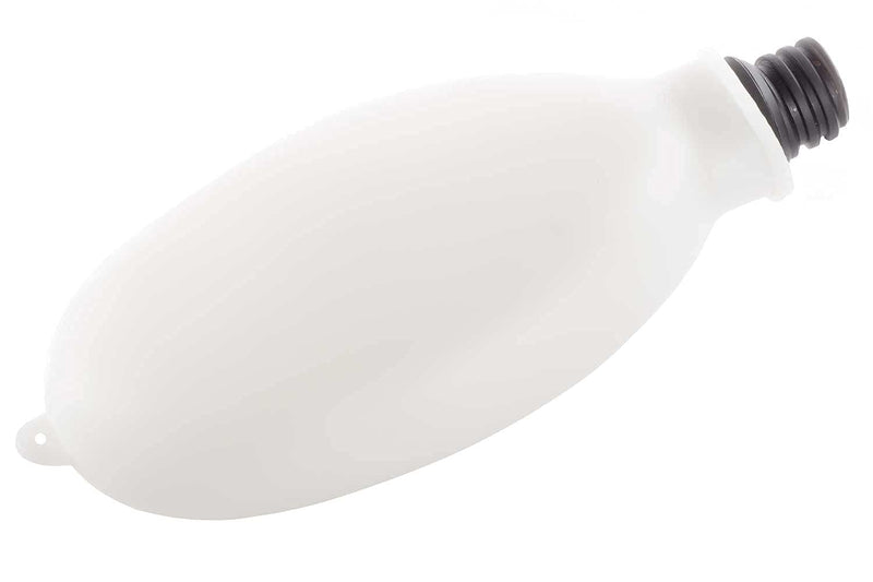 [Australia] - RVDKBULB 2022 New Compact Silicone Douche Bag, Reusable Travel Douche Kit, 11 Fl Oz Capacity, White 