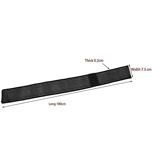 [Australia] - Extra Long Elastic Compression Knee Brace Wrap for patellar tendon support strap for Plantar Fasciitis, Stabilising Ligaments, Joint Pain, Swelling Sprains, Squat, Basketball, Running, Tennis 