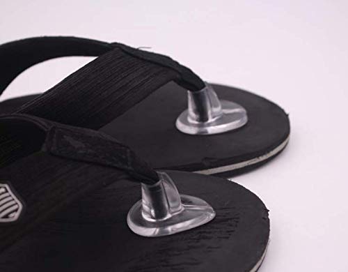 [Australia] - Pack of 10 Men Women Silicone Gel Clear Sandal Thong Toe Protectors Pad Sandal Flip-Flop Toe Guards Cushions A# 