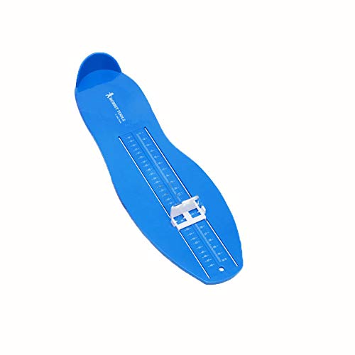[Australia] - Foot Measuring Device for kids Shoe Sizer Buying Shoes Online with a Foot measurement Blue 