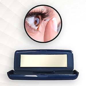 [Australia] - Daily Disposable Travel Contact Lens Case | Qty 2 of The Same Colour | by Sports World Vision Blue 