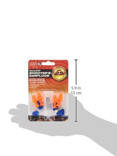 [Australia] - Howard Leight by Honeywell SmartFit Corded Reusable Shooting Earplugs, 2-Pairs (R-01520) 