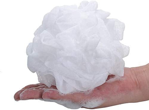 [Australia] - 3 x Loofahs Bath Shower Scrub Exfoliating Body Brush Pouf Scrubber Sponge Ball Mesh Bath loofah 3 Pack 