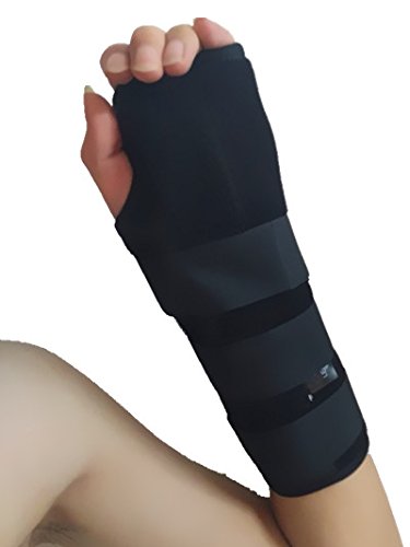 [Australia] - Forearm and Wrist Support Splint Brace Forearm Immobilizer Brace (Left hand) 10.6 Inch (Pack of 1) 
