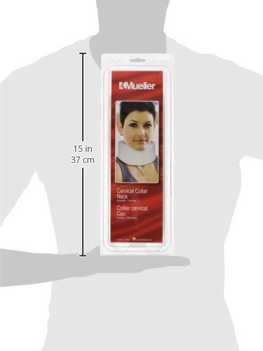 [Australia] - Mueller Sports Medicine Cervical Collar Neck Brace, White, One Size 
