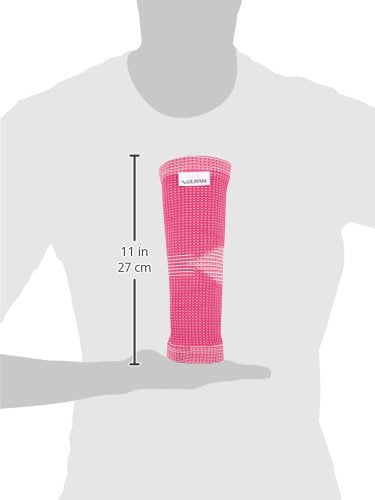 [Australia] - Vulkan Elbow Support, Women's Compression Support Sleeve, Helps with Muscle Pain and Injury Recovery, Tennis/Golfers Elbow, Pink, Medium 