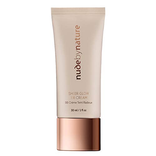 [Australia] - Nude By Nature Sheer glow all-in-one BB cream moisturising, Dermatologist tested, suitable for sensitive skin with SPF 8, 04 Natural Tan 