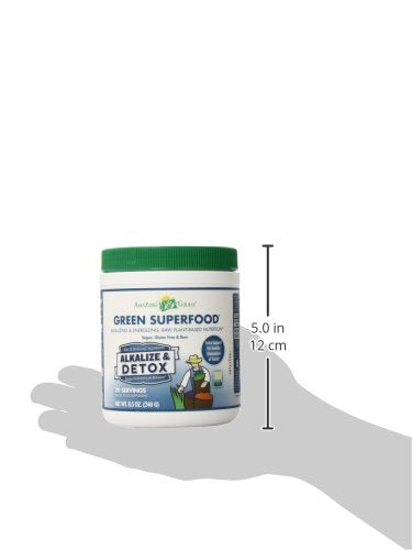 [Australia] - Amazing Grass Greens Blend Alkalize & Detox: Smoothie Mix, Cleanse with Super Greens Powder, Beet Root Powder, Digestive Enzymes, Prebiotics & Probiotics, 30 Servings (Packaging May Vary) 30 Servings (Pack of 1) 
