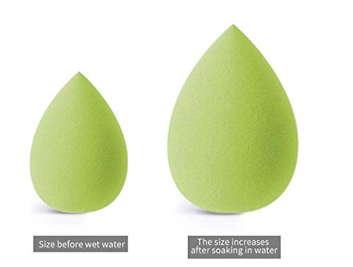 [Australia] - Mont Cosmetics Premium Beauty Sponge Blender - Latex Free and Vegan Makeup Sponge Blender - For Powder, Cream or Liquid Application - One Premium Piece Make Up Sponge (Yellow) Yellow 