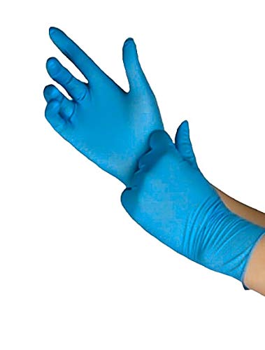 [Australia] - Strong Quality Blue Vinyl Gloves Powder Free LARGE Size Gloves | Latex Free - Food Safe - Ambidextrous | Ideal For Every Day Use BOX OF 100 AQL 1.5 EN455 CLASS 1 