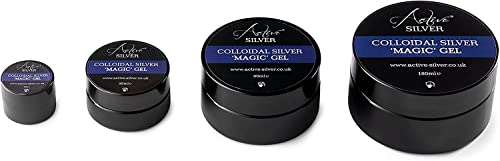 [Australia] - Active Silver Colloidal Silver Magic Gel 30ml, Multipurpose Aloe Vera Gel with Colloidal Silver at 25ppm, Use in The Home Or As Part of Your Travel Kit 