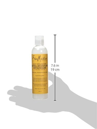 [Australia] - SheaMoisture Raw Shea Butter silicone and sulphate free hair detangler Extra Moisture Detangler for damaged, transitioning hair 237 ml 