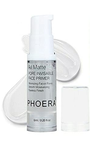 [Australia] - ONEKLIK PHOERA Primer Matte Finish Face Makeup Pore Filler Full Coverage Foundation Base Oil Control Liquid Make up Base Concealer Pores Minimiser Moisturizing Long Lasting Flawless Makeup(18 ml) 18 ml (Pack of 1) 