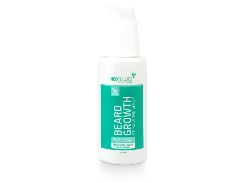[Australia] - Neofollics Beard Growth Stimulant Serum, Stimulate Beard Growth, with Natural Scientifically Proven Ingredients, 45 ml for 1-2 months 