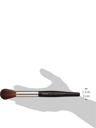 [Australia] - da Vinci Cosmetics Series 90222 JOY Blusher Brush, Round Natural Hair, 0.99 Ounce Joy Blusher Large Round 