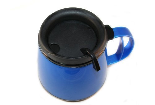 [Australia] - GAMA Electronics 20oz. Foam Insulated Wide Body ThermoServ Mug - Blue 
