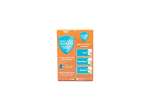 [Australia] - OralDent Cold & Flu Guard - New & Improved Antiseptic Throat Spray & Nasal Spray. Protect and Prevent Against The Symptoms of Cold & Flu Viruses Clear 