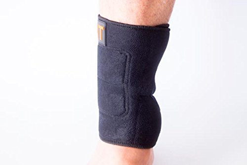 [Australia] - Ankle/Elbow Wrap by NMT ~ Active Pain Relief for Women and Men, Arthritis, Joint, Tear, Tennis Elbow, Tendonitis, Sore, Bursitis, Swelling ~ New Adjustable Black device ~ Physical Therapy 