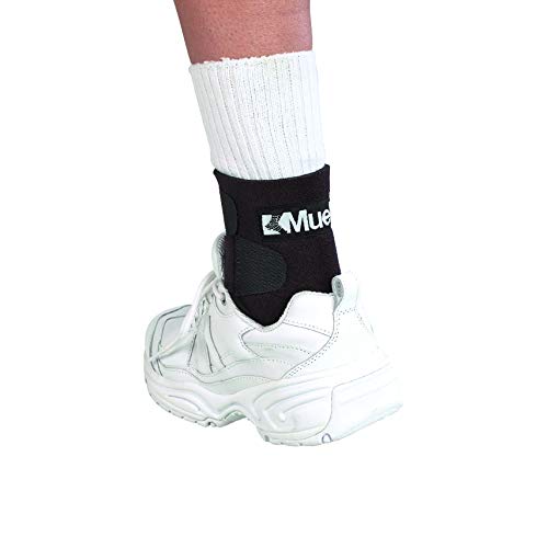 [Australia] - Mueller Adjustable Ankle Support, Black, One Size Fits Most 