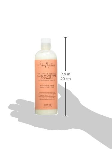 [Australia] - Shea Moisture Coconut and Hibiscus Co-Wash Conditioning Cleanser 12oz 