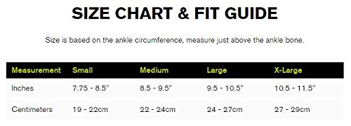 [Australia] - DonJoy Performance Figure 8 Ankle Sleeve with Straps for Moderate Support - Ankle Sprains, Strains, Inflammation, Swelling, Pain - Medkum Medium 
