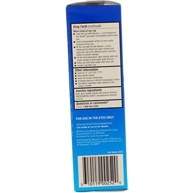 [Australia] - Bausch And Lomb Advanced Eye Relief Wash Protection Accessory BL2520 