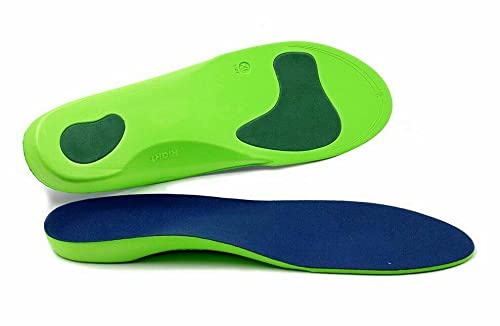 [Australia] - Xample® Green 3 - 4.5 Size Plantar Fasciitis Orthotic Insoles Arch Support Shoe Boot Inserts Women Men Insole Flat Feet Insert Ortho Arch Plantar Series 