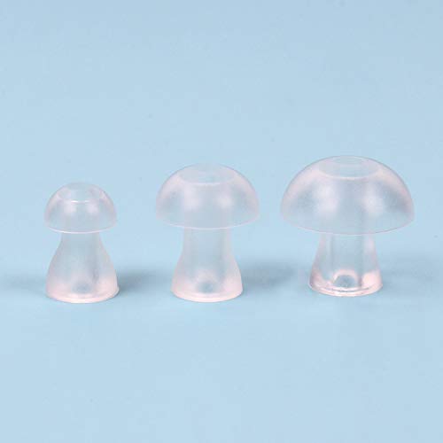 [Australia] - （6pcs/lot）Hearing Aid Ear Tips Silicone Earplug Domes for BTE,ITE and Pocket Hearing Aids Ear Bud Replacements (Small φ8mm) Small (Pack of 6) 