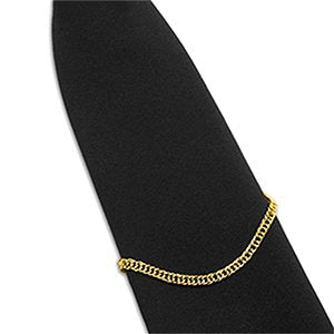 [Australia] - Yoursfs Chain Tie Pin 18K Gold Plated Tie Clip for Men Single Loop Tie Pins and Clips… 