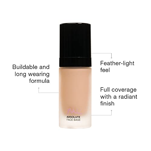 [Australia] - Mii Cosmetics Absolute Face Base Foundation Peachy, Utterly Peach 02, 30 millilitre 