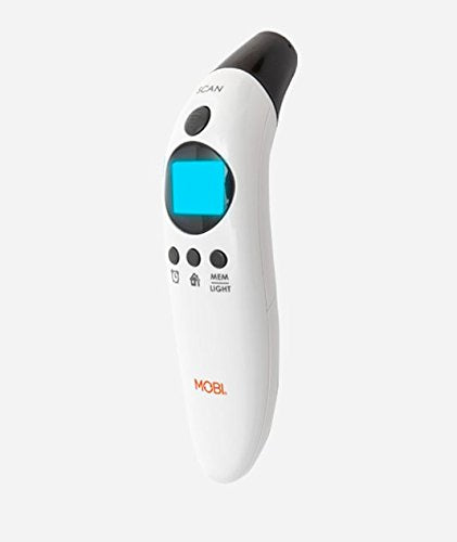 [Australia] - MOBI DualScan HEALTH CHECK Ear & Forehead Thermometer with Medication Reminder 