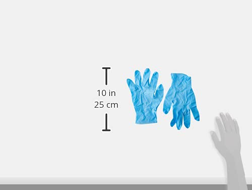 [Australia] - St John Ambulance Nitrile Examination Gloves, Powder Free, Blue, Size L (Pack of 1 Pair of Gloves) Large 