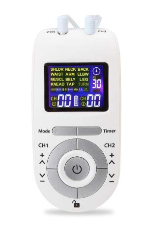 [Australia] - TENS & EMS Massage Device with 12 TENS Modes-Therapy Massager for Pain Muscle Back Neck Stress Sciatic Relief Muscle Nerve Stimulators 