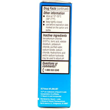 [Australia] - Bausch & Lomb Advanced Eye Relief Rejuvenation Lubricant Eye Drops 0.50 oz (Pack of 6) 