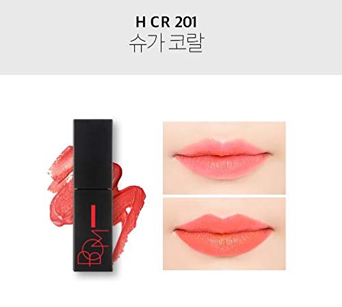 [Australia] - BOM MATT HOLIC TINT Long Lasting Lip Tint 8.5g - 5 Colors H CR 201 SUGAR CORAL 