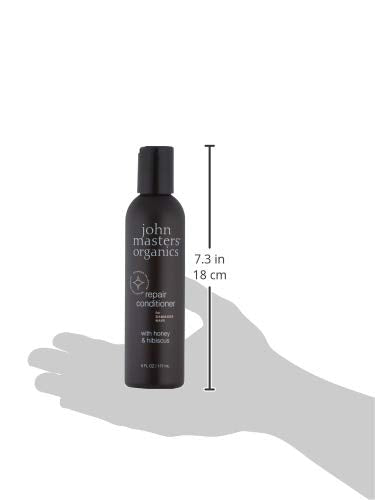 [Australia] - john masters organics Conditioner for Damaged Hair with Honey & Hibiscus 177 ml, (Pack of 1) 