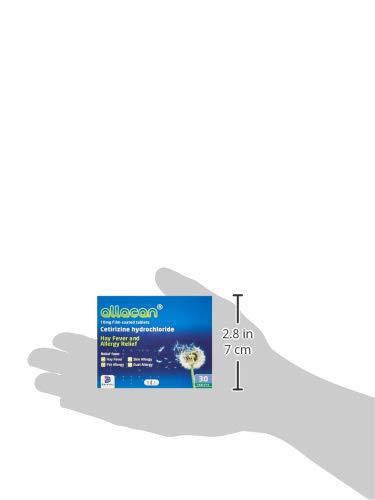 [Australia] - 12 Months Supply Allacan Cetirizine Hayfever and Allergy Tablets 30 x 12 (30 x 2 in each box) 