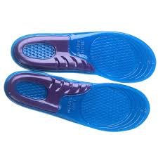 [Australia] - Massaging Orthotic Gel Insoles by CSL Great for Comfort, Pain Relief, Arch Support, Worker's Boots & Sport Shoes (Mens - UK Size 8-12) Mens - UK size 8-12 