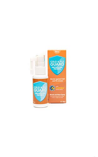 [Australia] - OralDent Cold & Flu Guard - New & Improved Antiseptic Throat Spray & Nasal Spray. Protect and Prevent Against The Symptoms of Cold & Flu Viruses Clear 