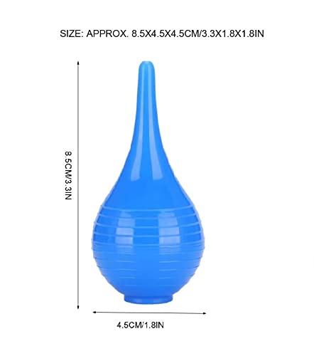 [Australia] - XUKE Sterile 40 Blue Umbilical Cord Clamps for Veterinary, Home Birth, Obstetrical Kit, Midwife Emergency Birth Supply, Ear Syringe, Snot Sucker, Mucus Sucker and Nasal Bulb Syringe 