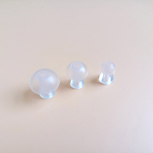 [Australia] - （6pcs/lot）Hearing Aid Ear Tips Silicone Earplug Domes for BTE,ITE and Pocket Hearing Aids Ear Bud Replacements (Small φ8mm) Small (Pack of 6) 
