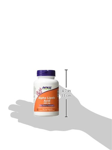 [Australia] - NOW Supplements, Alpha Lipoic Acid 250 mg, Supports Glutathione Production*, Free Radical Scavenger*, 120 Veg Capsules 