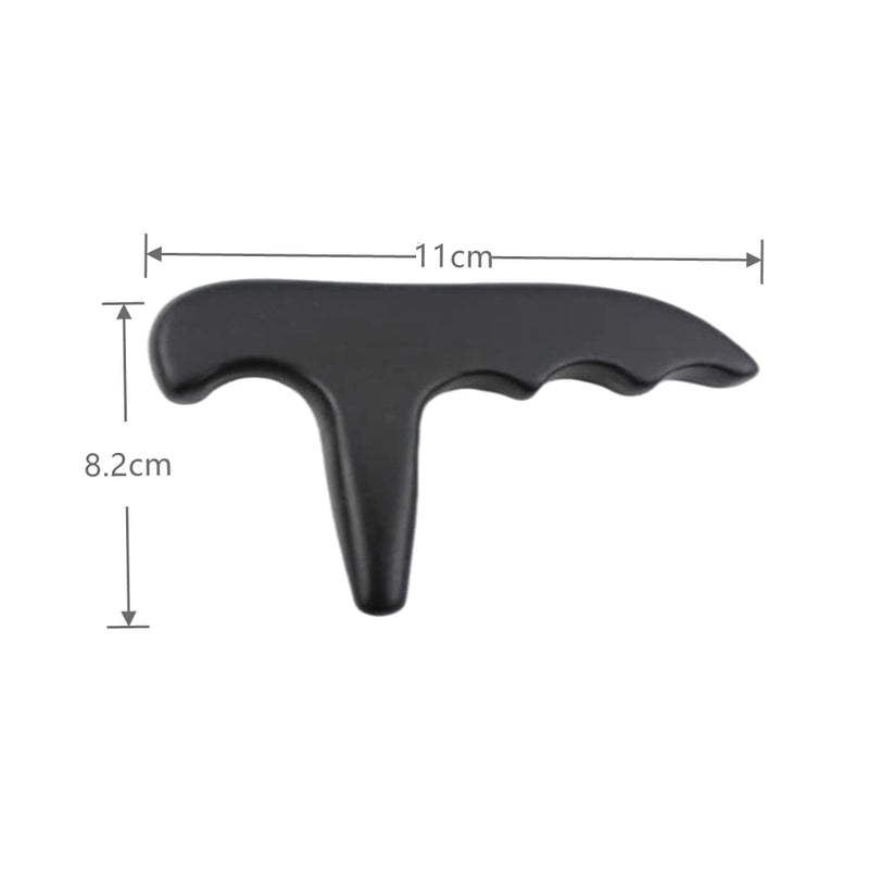[Australia] - 1 Piece Trigger Point Massager Nature Healing Stone Massager Manual Massage Tool Stone Foot Massager for Home Spa, Pain Relief, Relaxing and Acupuncture 